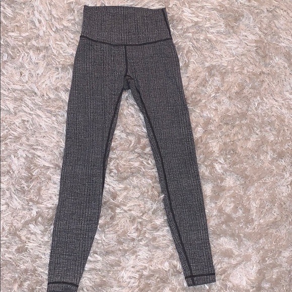 lululemon athletica Pants - Lululemon grey patterned leggings 2